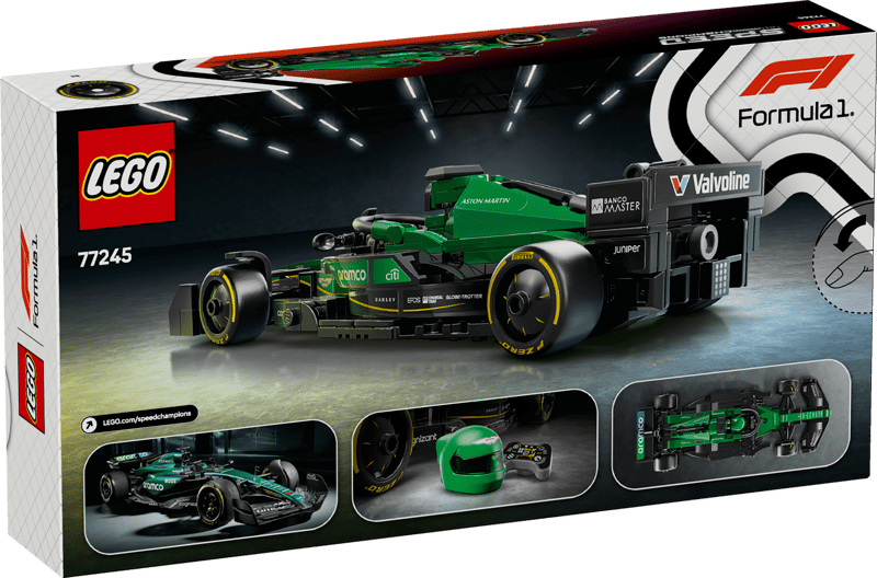 Voiture de course Aston Martin Aramco F1 AMR24 (77245)